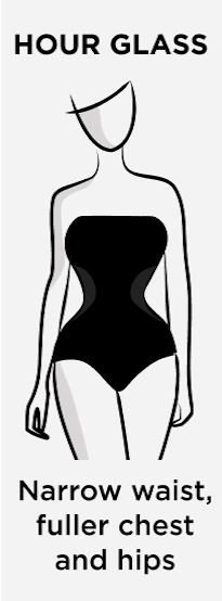 Hourglass body type